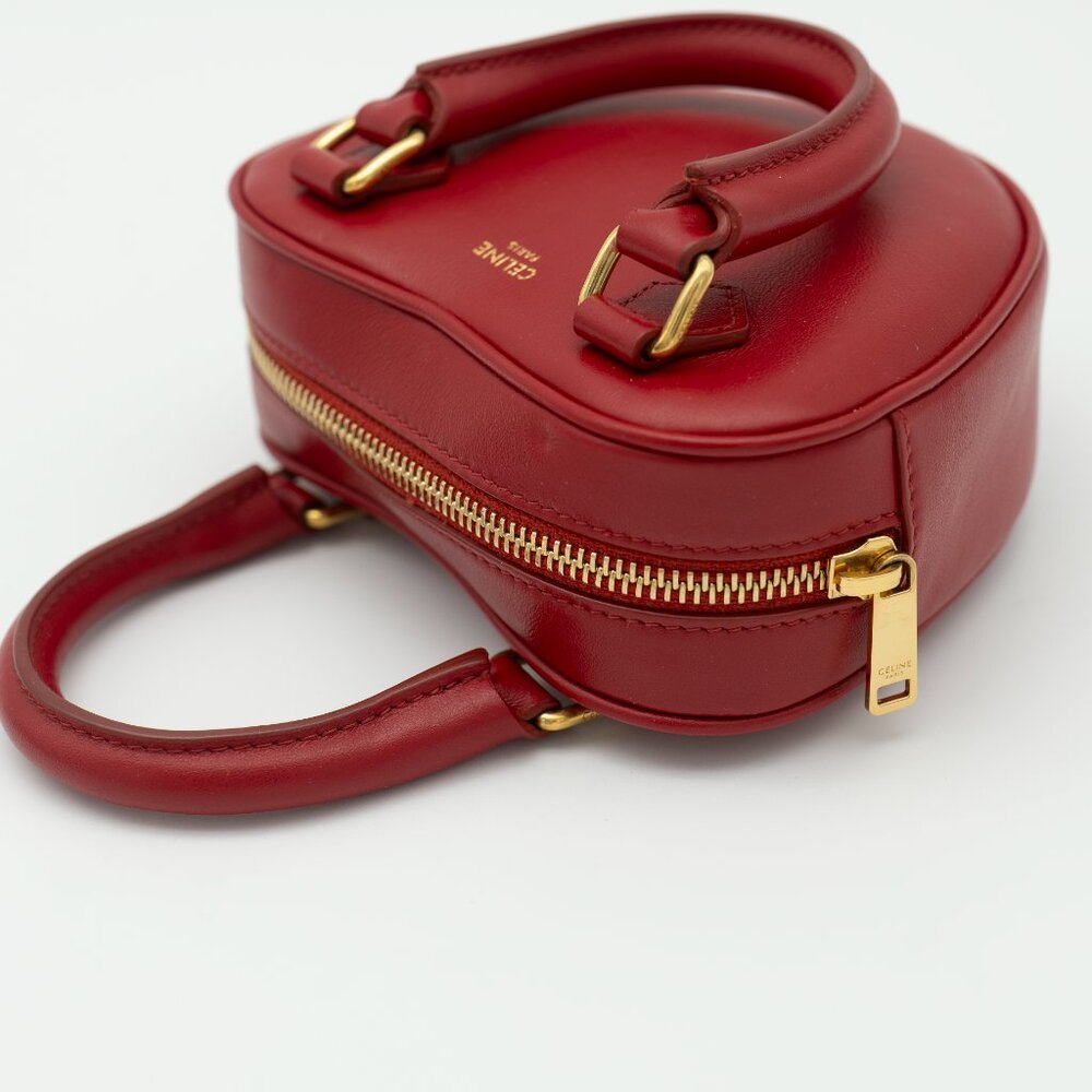 Celine Medium Heart Top Handle Micro Bag w/ Entrupy COA - Picture 9 of 12